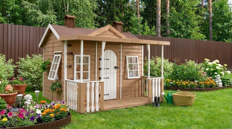 Детский домик ДРУЖБА