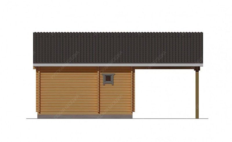 Гостевые дома из мини-бруса ДГ-32