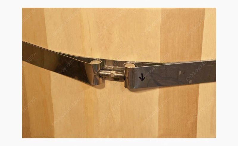 Купель круглая из кедра д200 NK416 2х2х1.2