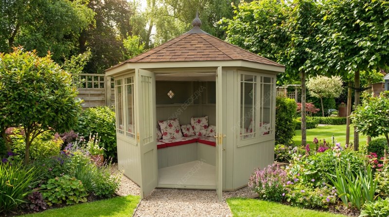 Закрытая беседка Мадрид