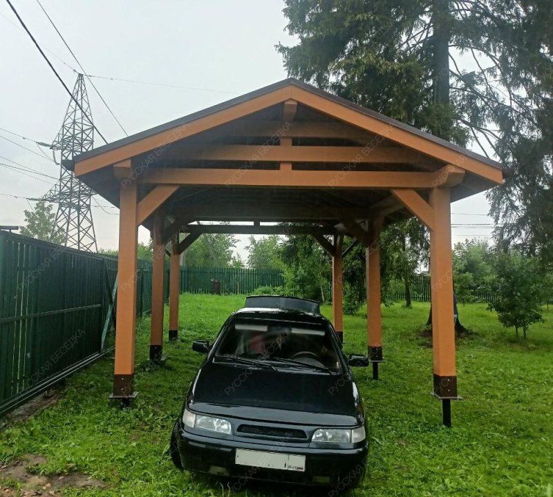 Навес для машин ЭФОР 4х6