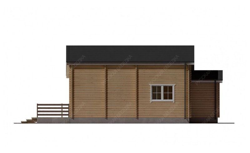 Гостевые дома из мини-бруса ДГ-45