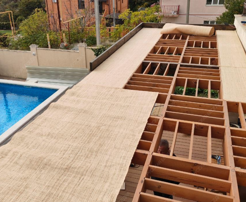 Потолочные панели «ПРО ДЕРЕВО» - Рафия