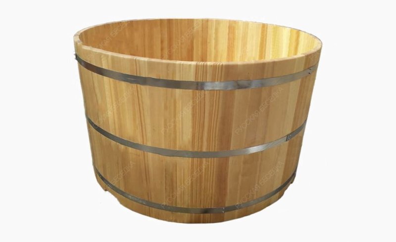 Купель круглая из кедра д200 NK416 2х2х1.2