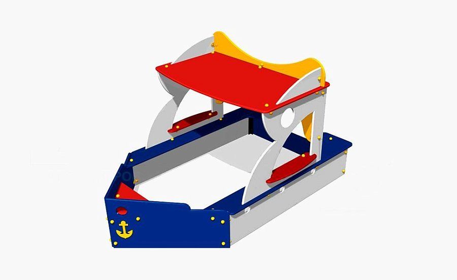 Детская песочница-макет Кораблик