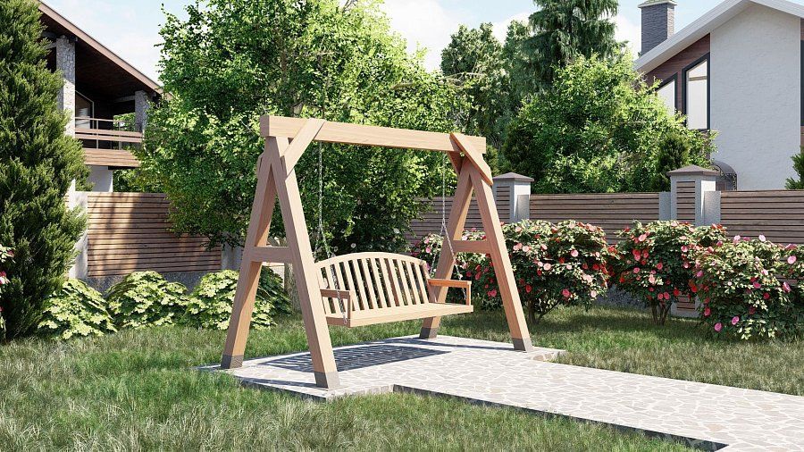 Садовые качели Мишнево