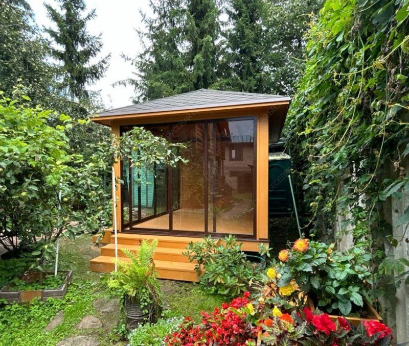 Застекленная беседка АННЭТ 2