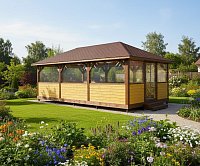 Прямоугольная беседка ЛАВР