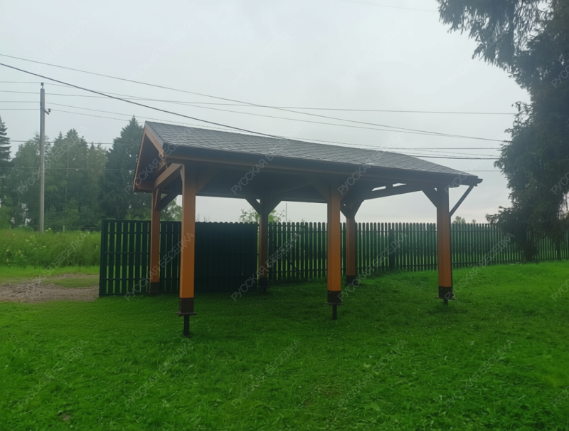 Навес для машин ЭФОР 4х6