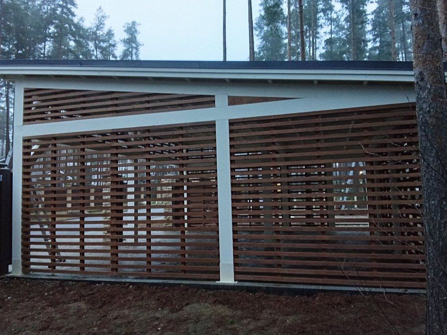 Навес односкатный СОКОЛ