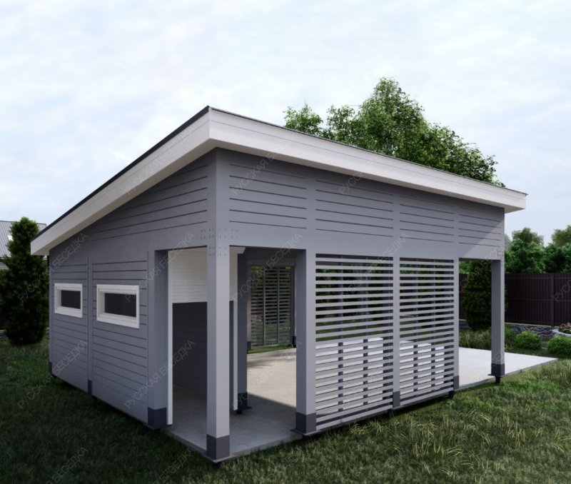 Навес односкатный ДИЖОН