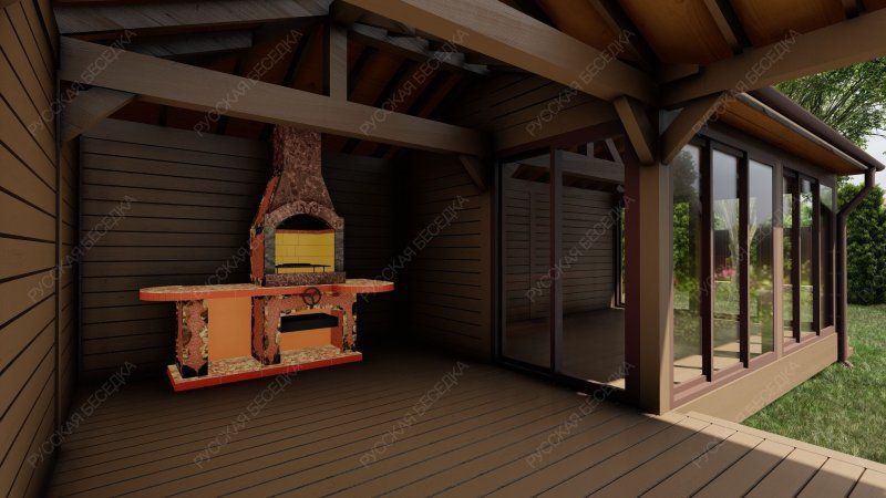 Угловая беседка ГРЕЙС