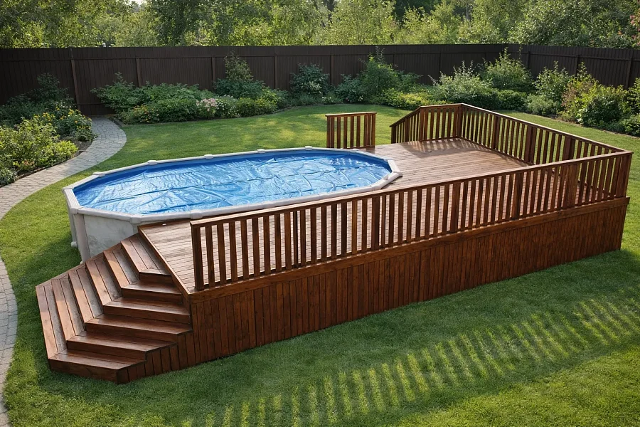 Терраса для бассейна Плэжа