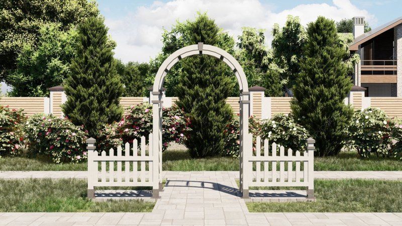 Садовая арка Бузланово