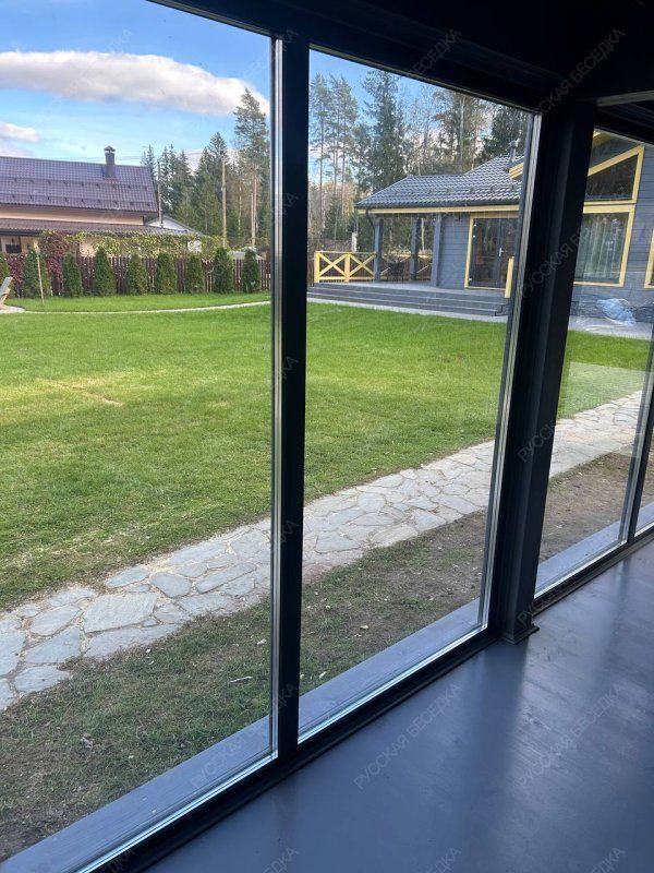 Застекленная беседка ЛЮМИНА