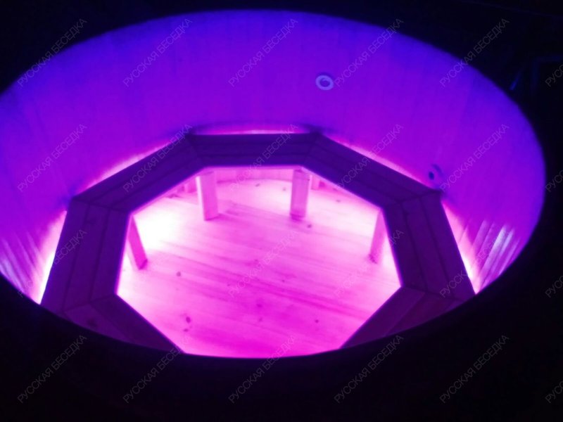 Купель круглая из кедра д200 NK416 2х2х1.2