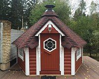 Гриль домик ТУВА