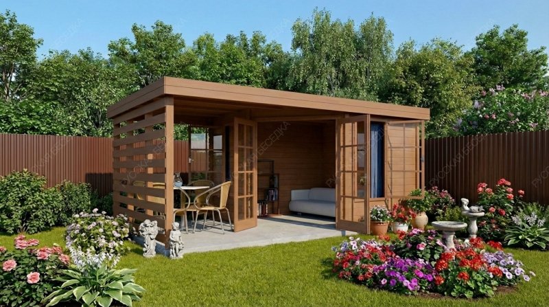 Современная беседка ПАТРИСИЯ