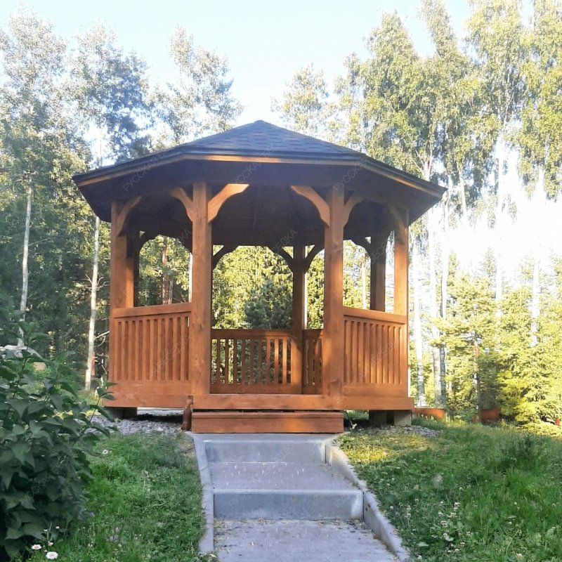 Восьмигранная беседка Виктори