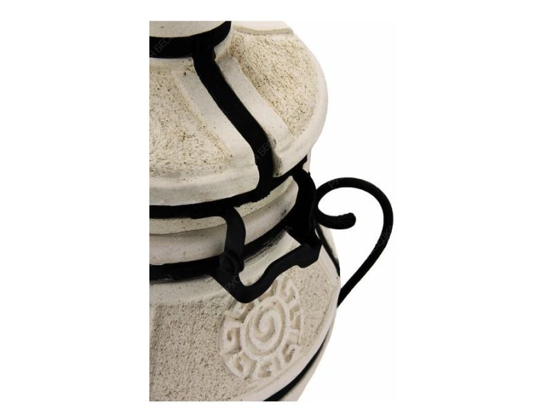 Тандыр керамический Амфора Аладдин Mini с откидной крышкой /стойка и подставка в комплекте