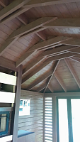 Застекленная беседка БАЛТИКА 4х7 с террасой