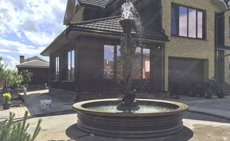 Скульптура Русалки классическая бронза