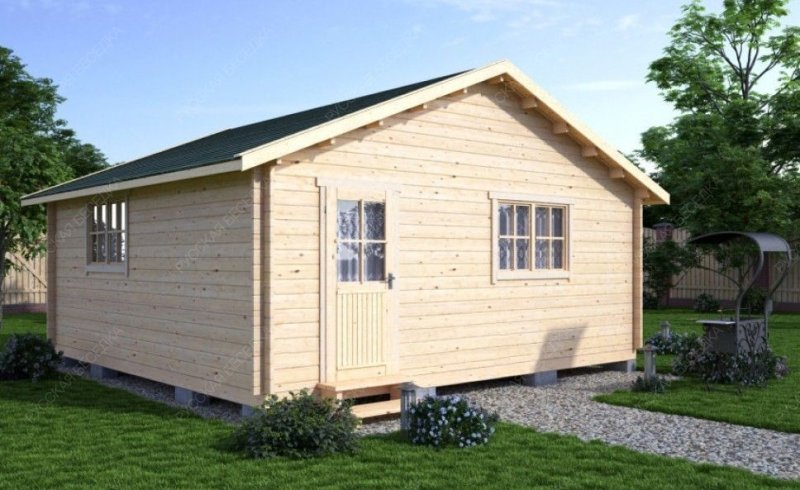 Садовый дом серия ДС 6×6