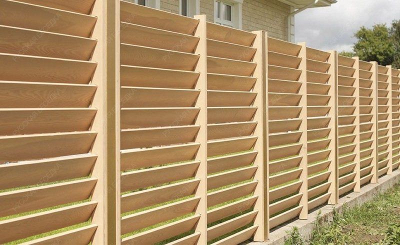 Забор №37 - жалюзи