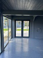 Застекленная беседка ЛЮМИНА