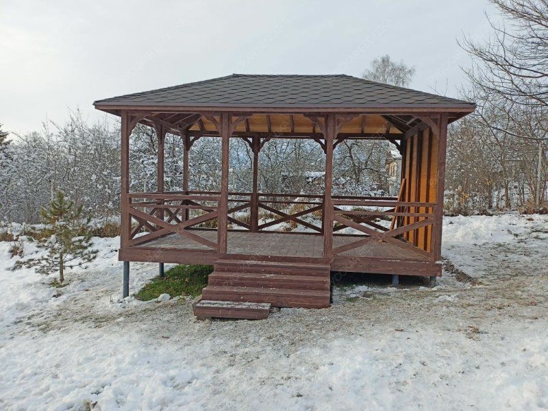 Прямоугольная беседка АЛЬТАНА