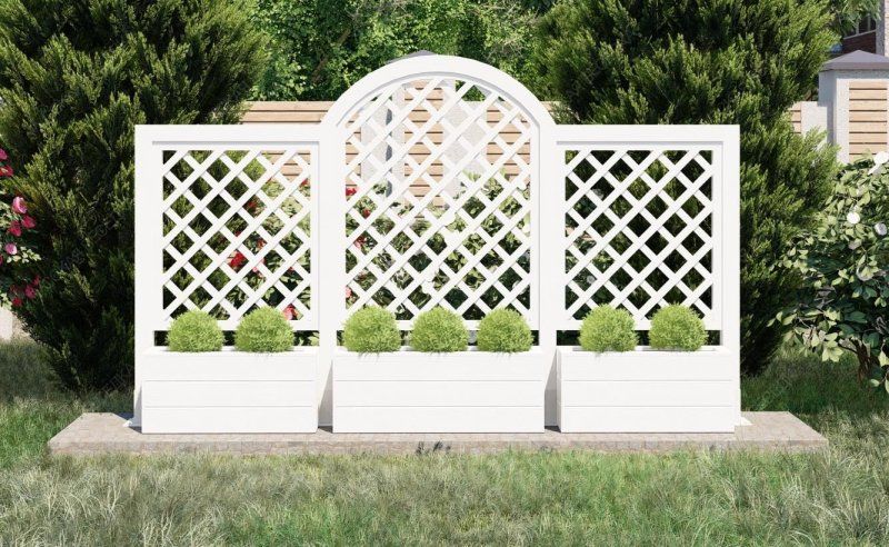 Деревянная шпалера Тимошкино