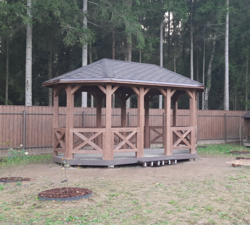 Овальная беседка ВЕЛЛА