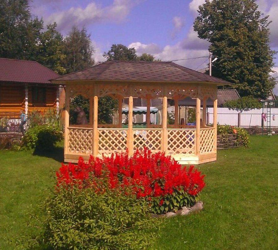 Овальная беседка ЛИРА